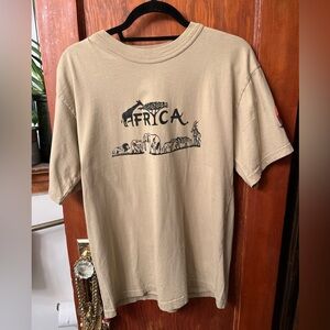 Ultimate Africa 2010 Elephant African Map Short Sleeve Name Brian T-Shirt